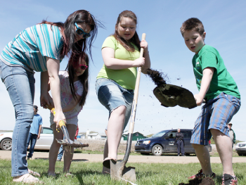 Indigenous Housing Partnership Duck Lake build